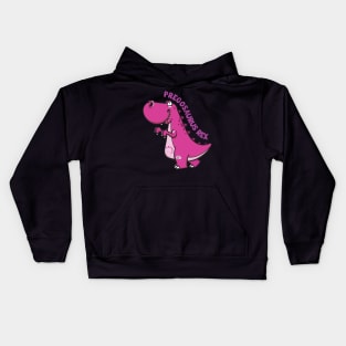 'Pregosaurus Rex' Cool Dinosaurs T Rex Gift Kids Hoodie